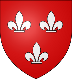 Blason Jean de Wesemale, Maréchal de Brabant (selon Gelre)