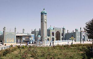 Blue Mosque in Mazar-e-Sharif