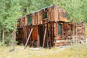 Building located at the Black Copper Mine and Stamp Mill Mine