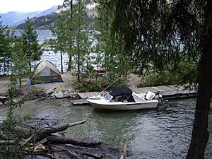Campsite at Lucerne