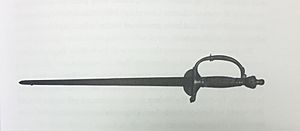 Capt William Bishop's Sword, Kings County Museum, Nova Scotia.jpg