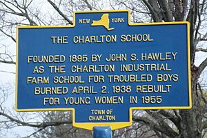 Charlton School marker