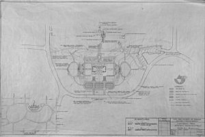 Cheesman Park Memorial Redevelopment, Over All Plan with Key - DPLA - d6f53acc35b501ffa5dab58f25801945