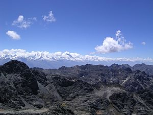 Cordillera Blanca and Cordillera Negra in the Ancash Region