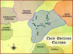Crab Orchard culture map HRoe 2010