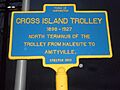 Cross Island Trolley HM; Halesite (NY) FD-2