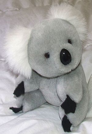Cute stuffed koala toy