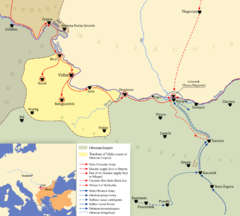 Danube Crusade and Battle of Nicopolis plan