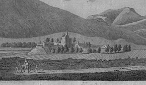 Drumelzier Castle in 1790