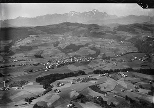 ETH-BIB-Wald, Gäbris, Säntis v. N. O. aus 1800 m-Inlandflüge-LBS MH01-005395