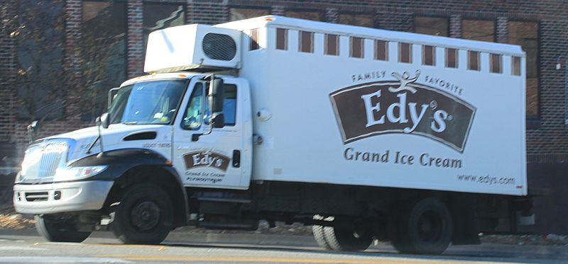 Edy's Ice Cream Delivery Truck
