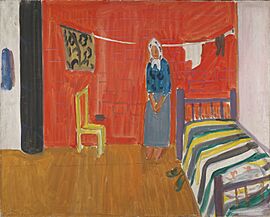 Farmhouse with a Stove - Karl Pärsimägi