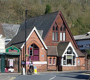 Former Mission Church (now Miller Centre Theatre), 30 Godstone Road, Caterham (April 2013)
