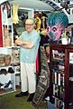 Forrest J Ackerman at the Ackermansion