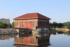 French Landing Dam and Powerhouse Belleville Michigan