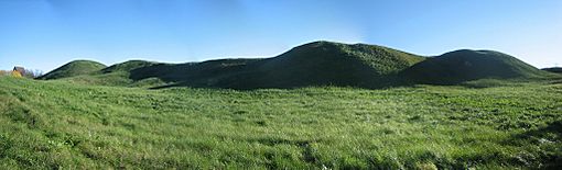 Gamla uppsala viking grave mounds - panoramio