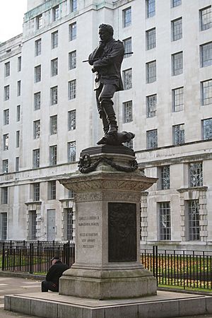 General Gordon statue, Embankment, London
