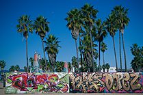 Graffiti at Venice Beach, Los Angeles, California 02