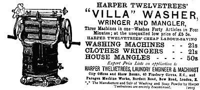 Harper Twelvetrees' Washer, Wringer and Mangler