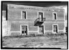 Historic American Buildings Survey, W. Eugene George, Jr., Photographer July, 1961 NORTH ELEVATION (PLAZA FACADE). - Leocadia Leandro Garcia House, Southwest corner of Main Plaza HABS TEX,214-ROMA,2-1.tif