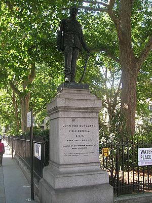 John Fox Burgoyne Statue