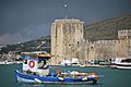 Kamerlengo Castle and the Fishing Boat (5975779114)