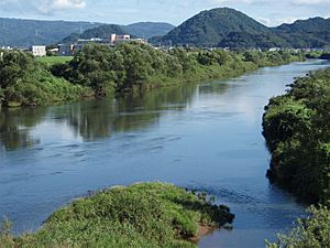 Kano River in Shimizu Town