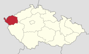 Karlovarský kraj in Czech Republic.svg