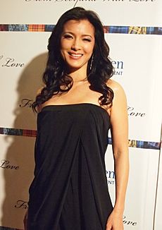 Kelly Hu on April 10, 2013 (by May S.Young)