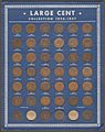 Large Cent Board with Coins