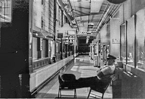 Lewis F. Powell, Jr., United States Courthouse, first floor Post Ofice lobby 1972