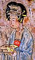 Liao Dynasty Fresco of a Woman from Pao-shan Tomb (寶山遼墓)