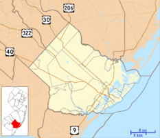 Somers Point, New Jersey is located in Atlantic County, New Jersey