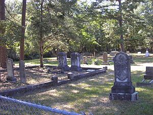 Locust Grove Cemetery - located across the street from the historical Church of the Purification (first Catholic Church in Georgia) Locust Grove Academy