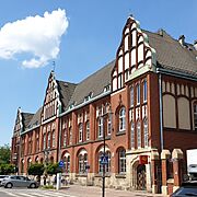 Main post office in Zabrze, Poland, June 2019