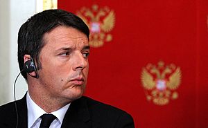 Matteo Renzi in Russia