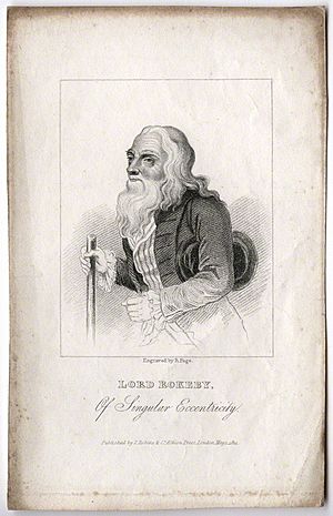 Matthew Robinson, Lord Rokeby, by R. Page, published by J. Robins & Co, stipple engraving, 1821