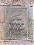 Memorial the Siege of Seringapatam (1799) by the Mysore Government, Seringapatam