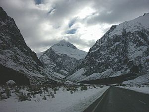 Milford Road In Early Winter
