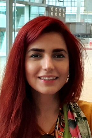 Momina Mustehsan at New Islamabad Airport - 2020 (cropped).jpg