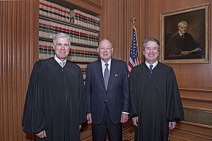Neil Gorsuch, Anthony Kennedy, and Brett Kavanaugh