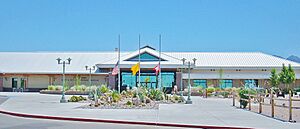 New Mexico Farm and Ranch Heritage Museum building (cropped)