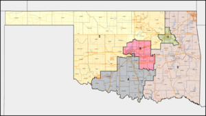 Oklahoma Congressional Districts, 118th Congress