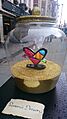 One of the BFG Dream Jars that were part of a trail in London in 2016 for the Spielberg film. This one in Covent Garden is called 'Dream Big' by Romero Britto