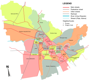 Oradea Districts EN