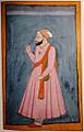 Painting of Guru Har Rai holding a flower, kept in the Sursinghwala collection