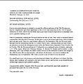 Pershing Letter