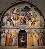 Perugia -Gli affreschi di Raffaello nella cappella