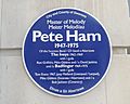 Pete Ham Blue Plaque
