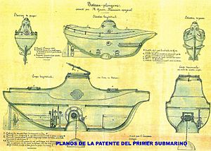 Plano submarino